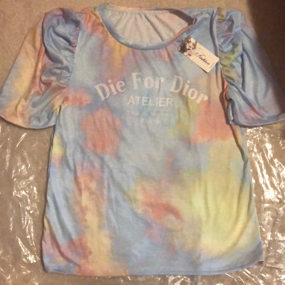 Fashion Tie Dye Lounge 2 piece set Sz. S/M - Picture 5 of 7